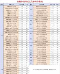 安徽分类考试分数线2024（安徽分类考试分数线2021）