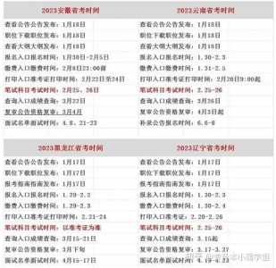 2024年省考公务员考试时间，2024年广东省考公务员考试时间